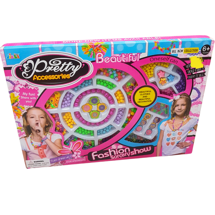 Pretty Accessories Beautiful Fashion Jewelry Making Kit - DIY Bead Set for Kids Main image