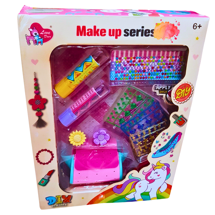 DIY Makeup Series Fashion Playset - Creative Design Kit for Kids, Ages 6+ Main image