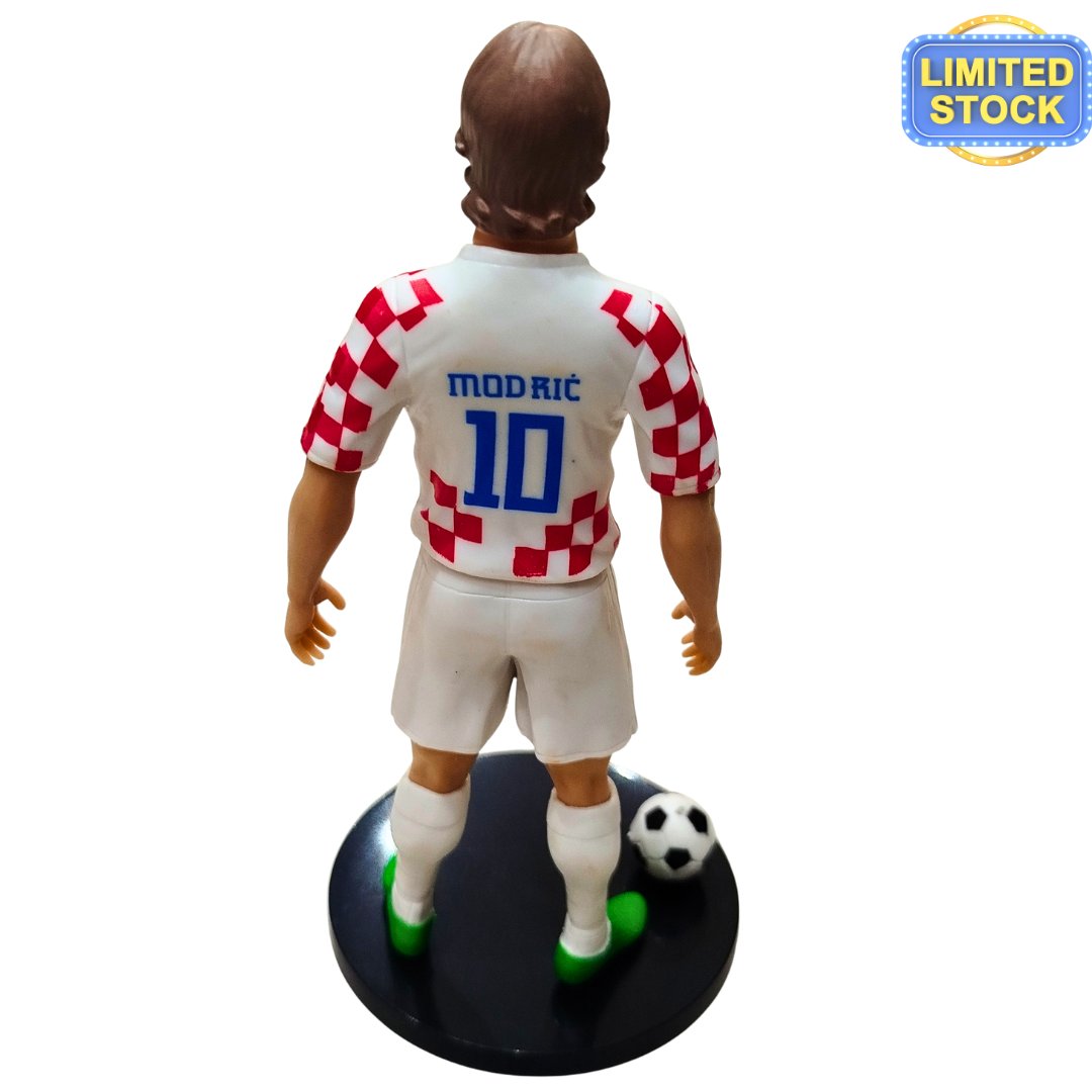 Luka Modrić Football Action Figure – 8 Inch Croatia National Team Toy | Limited Edition #10 Midfield Maestro Collectible