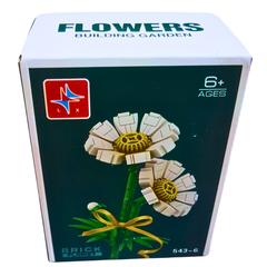 Elegant Flower Building Blocks – Daisy, Lily & More (Ages 6+) Each sold separtely