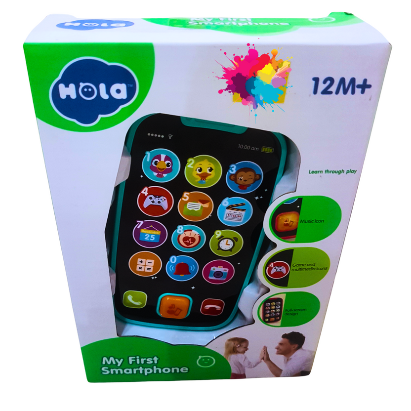 Hola My First Smartphone Toy for Babies - Interactive Learning Phone for 12 Months and Up Main image