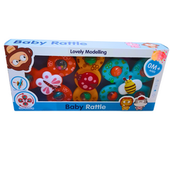 Lovely Modelling Baby Rattle Set - Fun and Engaging Rattles for Newborns