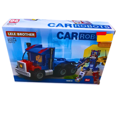 6-in-1 Car Robot Transformer Building Block Set (70 PCS) – Ages 6+ 🚗🤖🔧