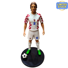 Luka Modrić Football Action Figure – 8 Inch Croatia National Team Toy | Limited Edition #10 Midfield Maestro Collectible
