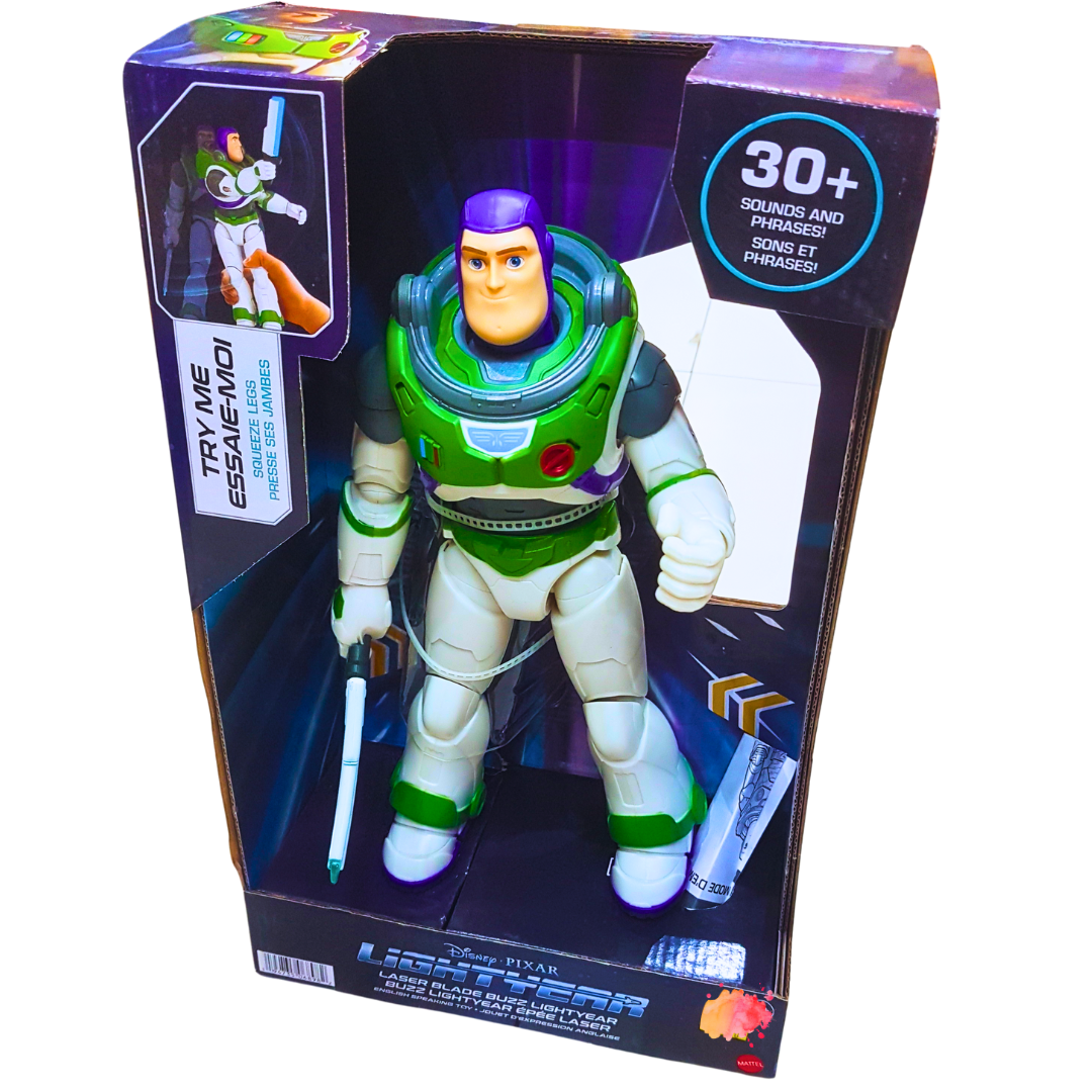 Buzz Lightyear Action Figure - 30+ Sounds and Phrases Secondary image
