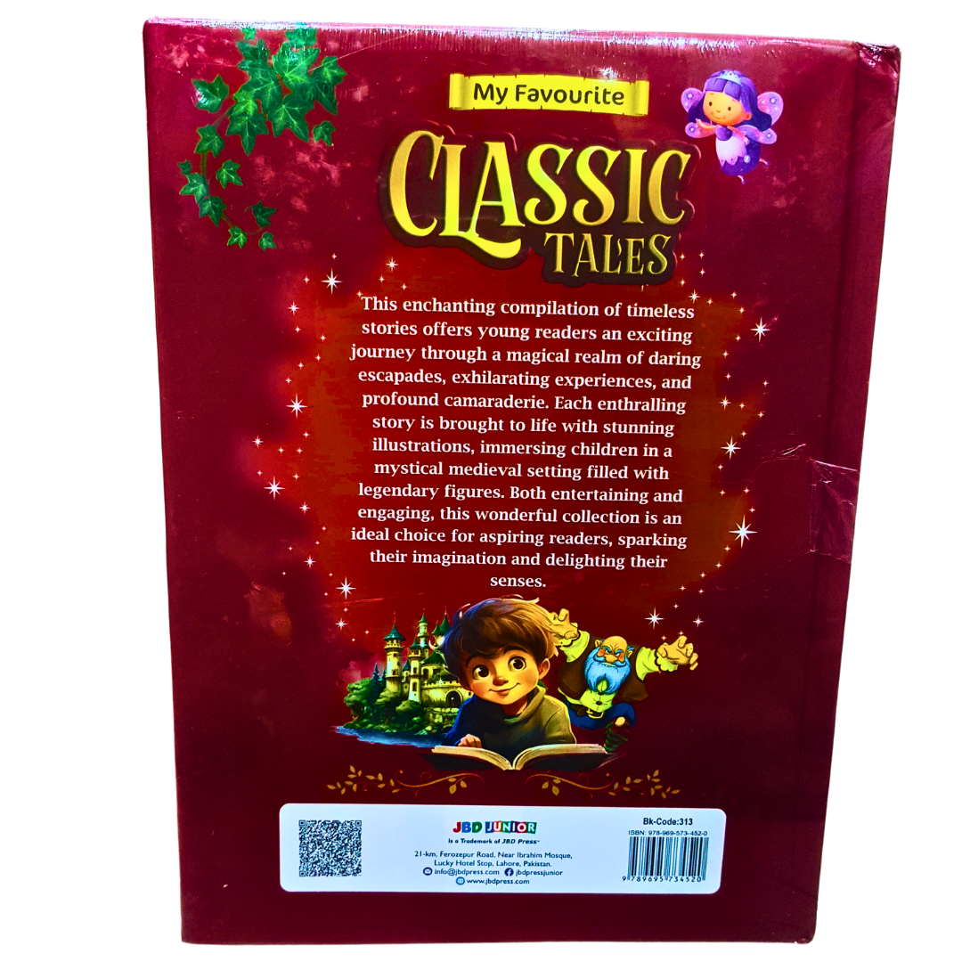 My Favourite Classic Tales – A Collection of Timeless Stories for Kids | Illustrated Adventure & Fantasy Book Secondary image