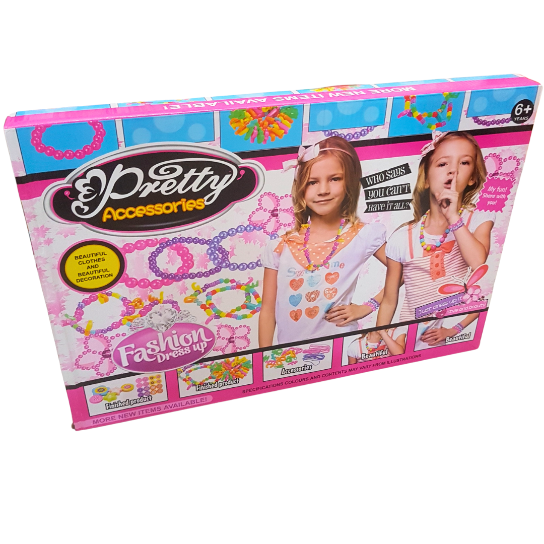Pretty Accessories Beautiful Fashion Jewelry Making Kit - DIY Bead Set for Kids Secondary image