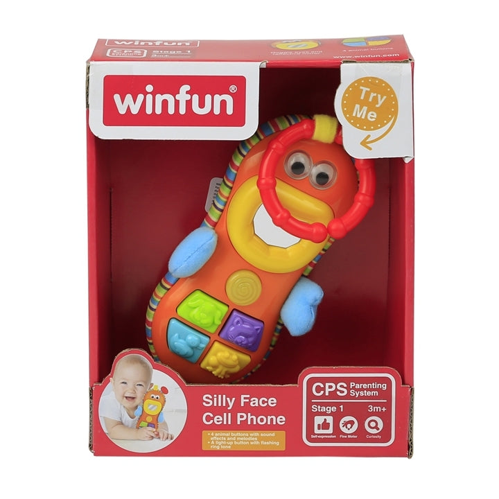 WIN FUN Silly Face Cell Phone