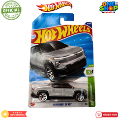 Hot Wheels Silverado EV RST Die-Cast Truck – HW EV Electric Pickup Toy for Kids & Collectors