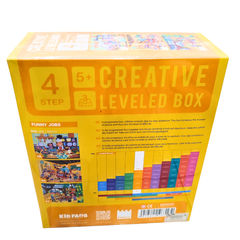 KidFans Creative Leveled Puzzle Box – 3-in-1 Progressive Funny Jobs Puzzle Set for Kids (Step 4, Age 5+)