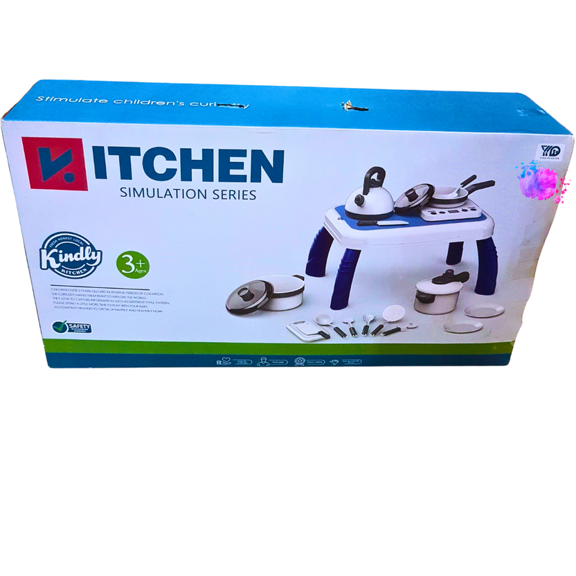 Kitchen Simulation Series Play Set - Complete Cooking Experience for Kids Main image