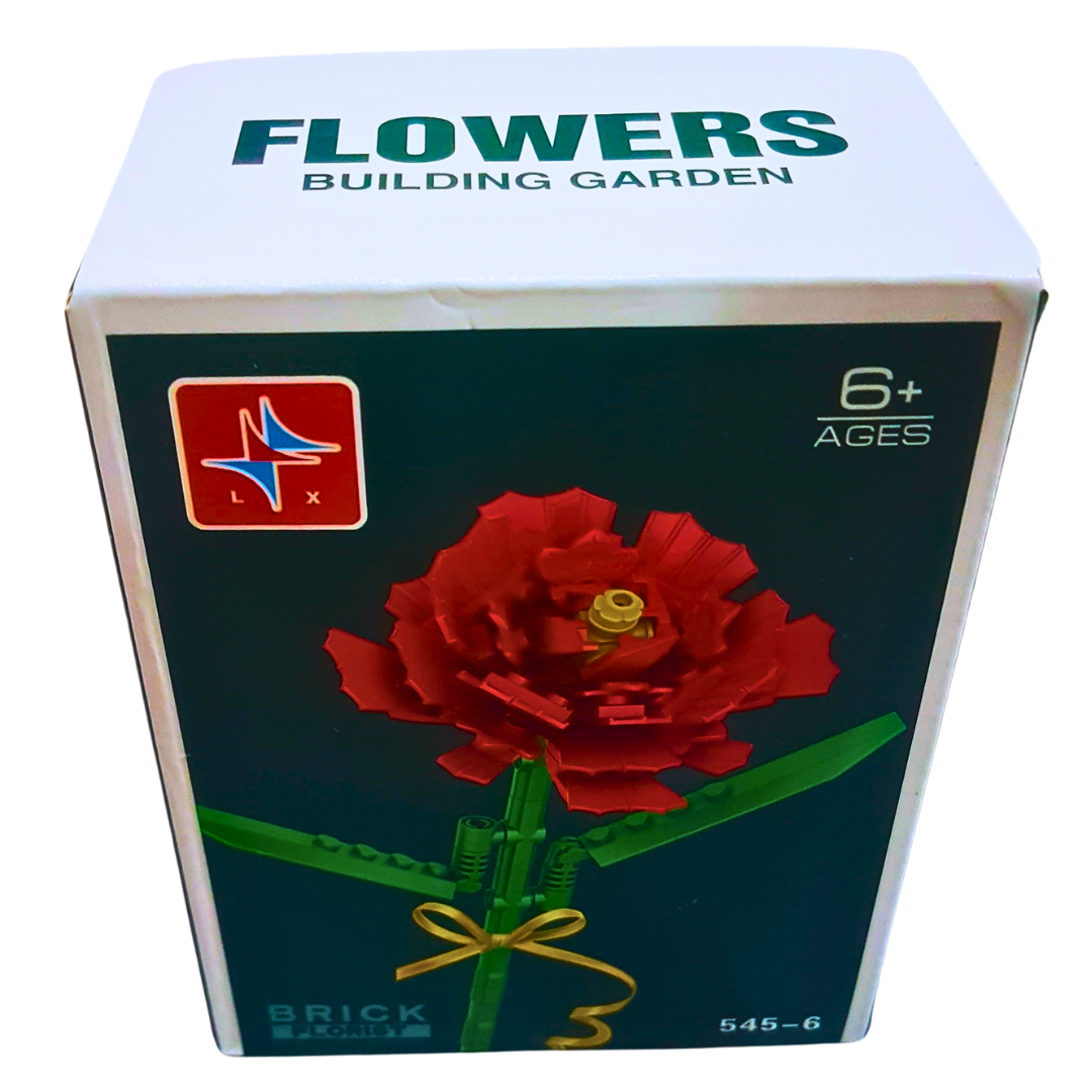 Elegant Flower Building Blocks – Daisy, Lily & More (Ages 6+) Each sold separtely