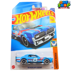 🏎️ Hot Wheels '68 Mercury Cougar – Muscle Mania Series | Classic American Muscle Car Toy (7/10)