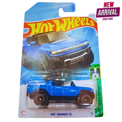 Hot Wheels GMC Hummer EV – HW Green Speed Series – Blue Electric Off-Road Truck – Die-Cast Model (1:64 Scale)