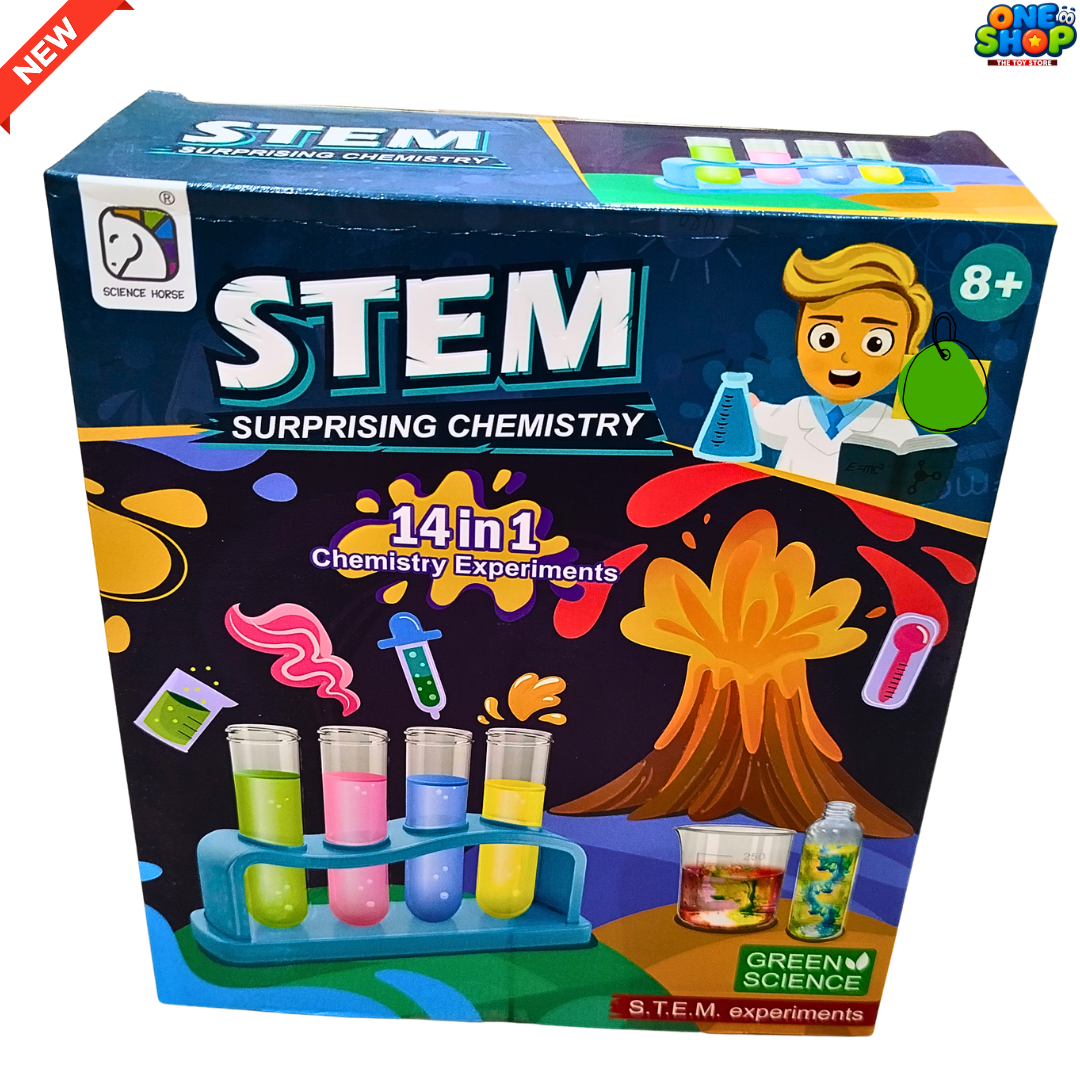 STEM Surprising Chemistry Kit for Kids – 14-in-1 Science Experiment Set | Educational Chemistry Learning Toy for Boys & Girls Secondary image
