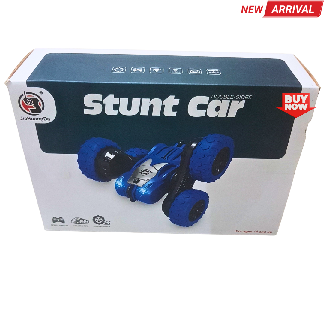 🚗 Double-Sided RC Stunt Car – 360° Flips, All-Terrain 4WD Remote Control Car for Kids (Age 6+) Main image