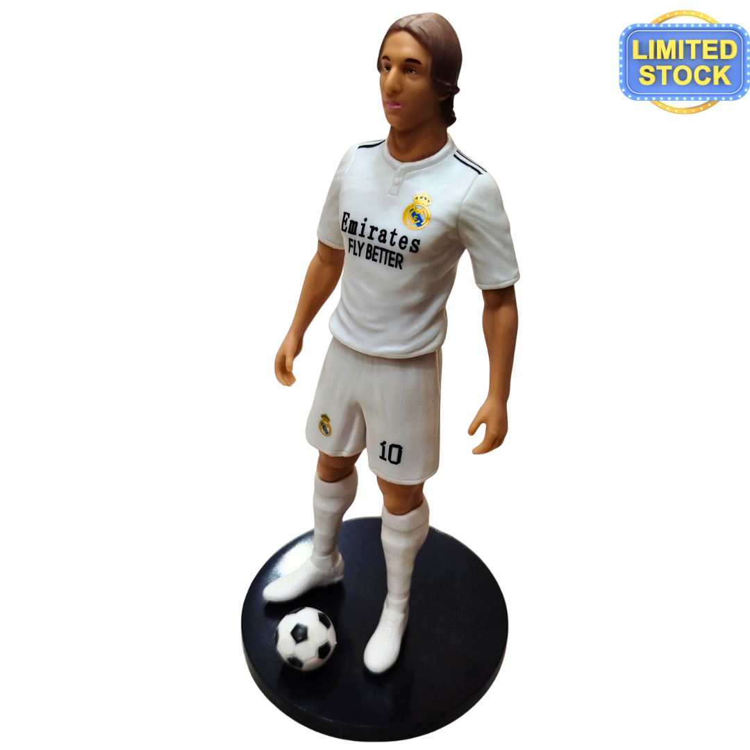 Luka Modrić Football Action Figure – 8 Inch Real Madrid Toy for Kids | Limited Edition #10 Midfield Legend Collectible