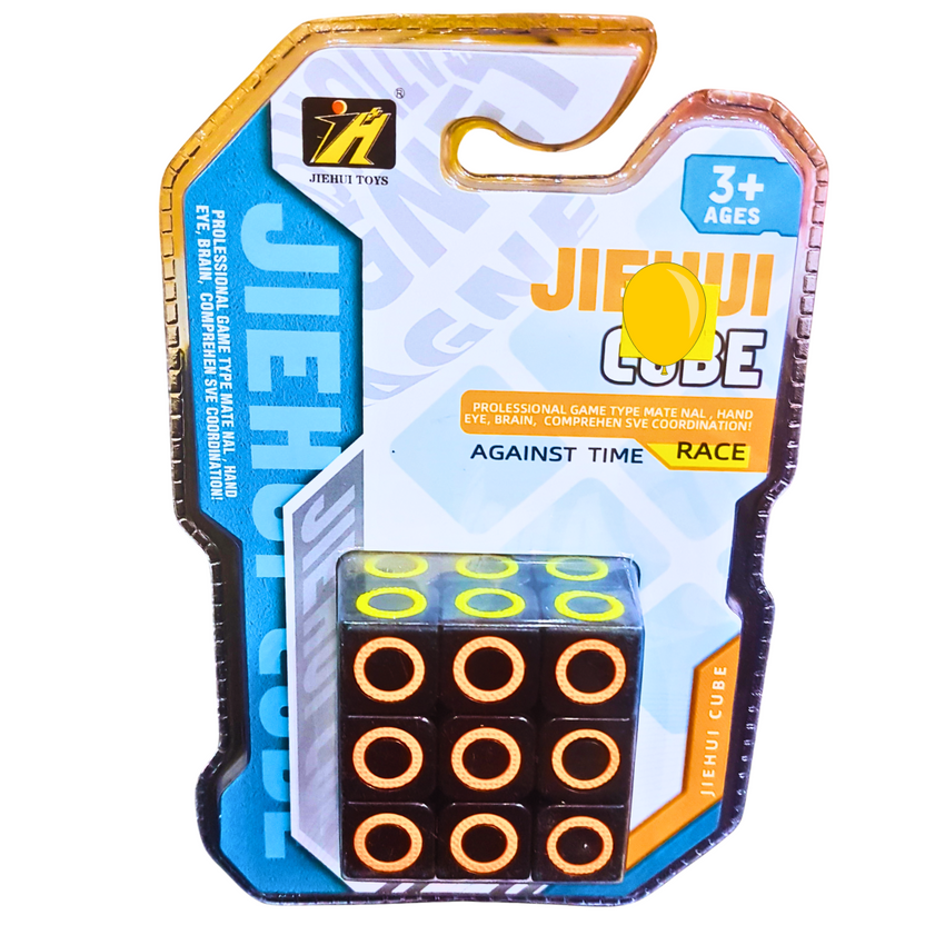 Jiehui Cube Puzzle Toy | Hand-Eye Coordination & Brain Teaser for Kids | 3+ Years Main image