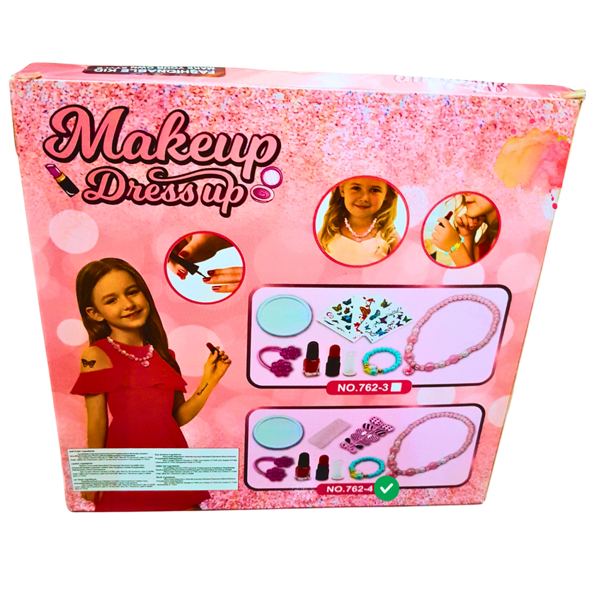 Makeup Dress Up Kit for Girls - Pretend Play Beauty Set for Ages 3+ Main image