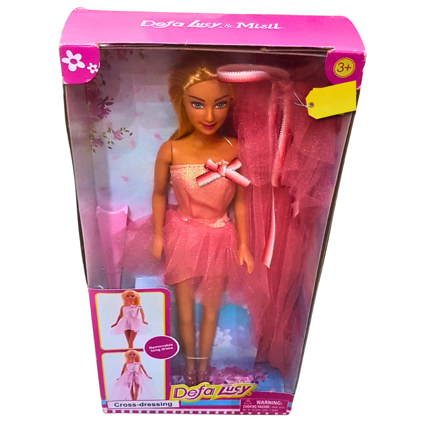 Defa Lucy Fashion Doll with Removable Long Dress – Elegant Outfit for Stylish Role-Play – Perfect Gift for Kids (3+) Main image