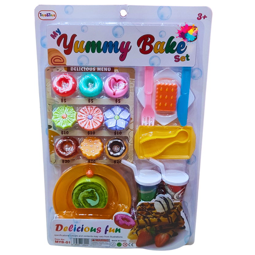 My Yummy Bake Set - Fun Pretend Play Baking Toy for Kids Aged 3+ Main image