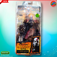 ⚔️ God of War Kratos Action Figure – Warrior Collectible Toy with Blade Weapons | Gaming Character Figure for Kids & Collectors in Pakistan