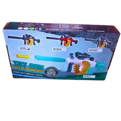 M416 Toy Gun for Kids – EVA Soft Bullet Blaster with Scope & Cartridge Belt | Safe Shooting Playset (Ages 6+)