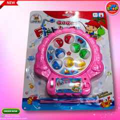 🎣 GOGO Fishing Game Toy for Kids – Rotating Fish Catching Board Game with Fishing Rods | Educational Toy for Boys & Girls in Pakistan