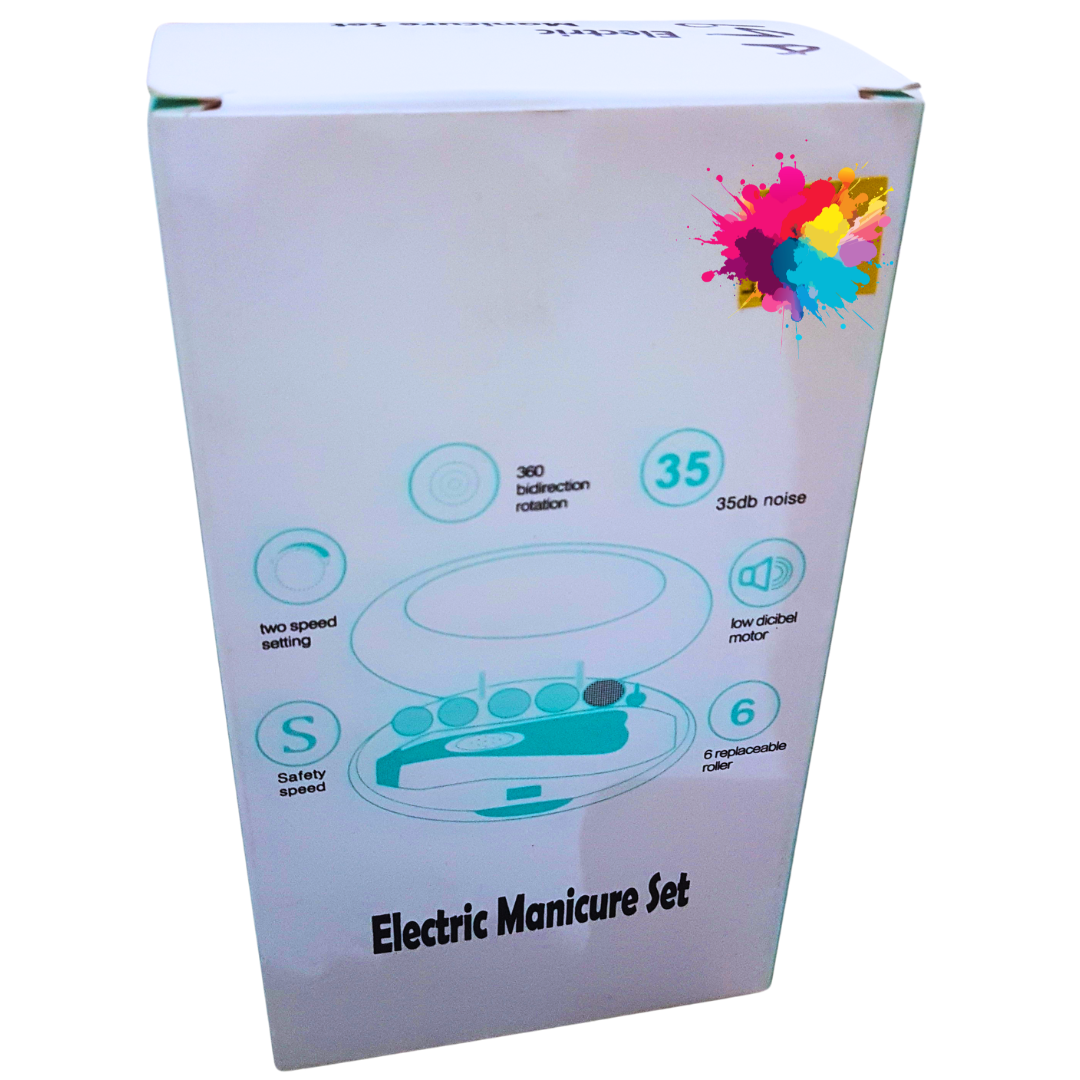 Electric Baby Manicure Set – Safe and Gentle Nail Care for Infants and Adults
