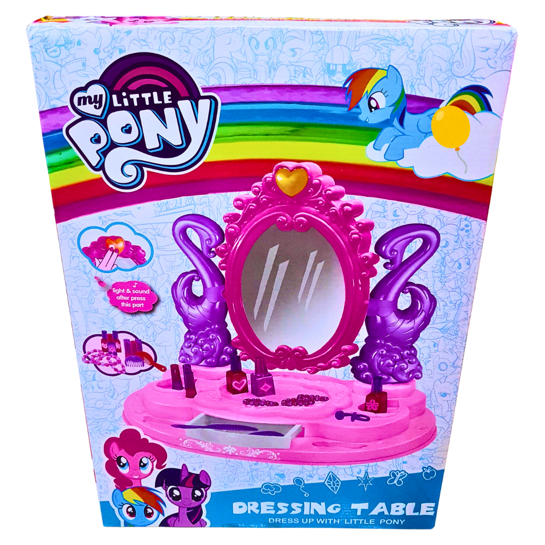 My Little Pony Dressing Table Set with Light & Sound – Perfect for Imaginative Play for Kids Aged 3+ Secondary image