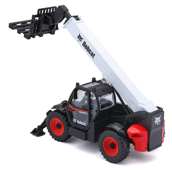 BBURAGO 1:50 BOBCAT T40 180SLP TELEHANDLER W/ PALLET FORK