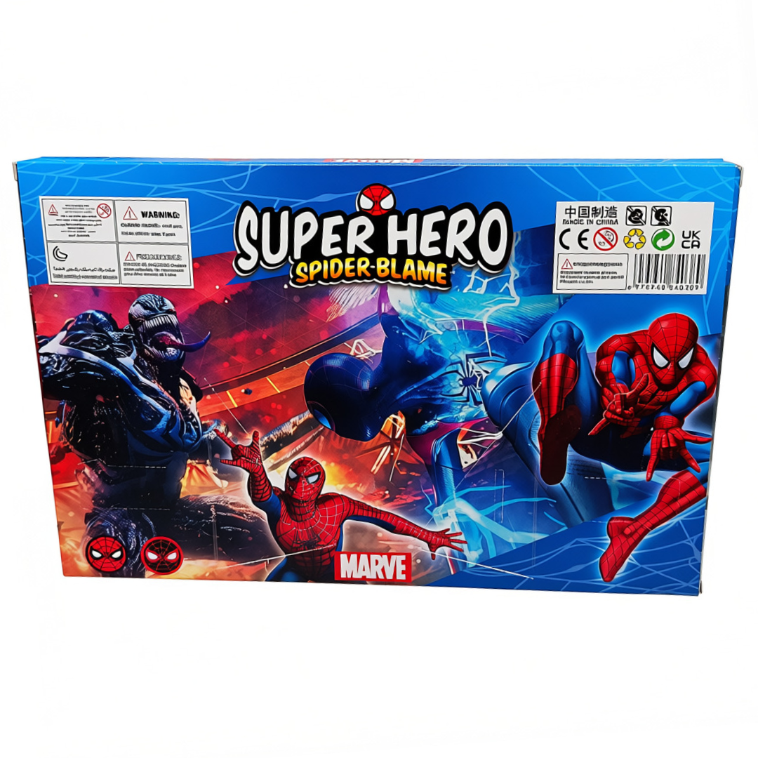Super Hero Spider-Blame Mini Figure Set – 12 Characters & Accessories, No. 4038 Secondary image