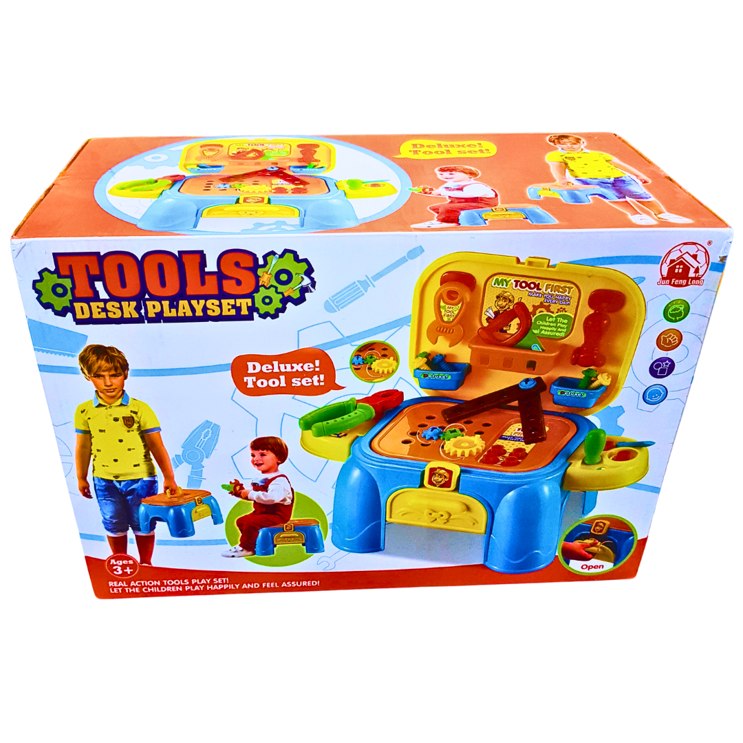 Deluxe Tools Desk Playset for Kids - Interactive & Educational Toy Set for Ages 3+ Secondary image