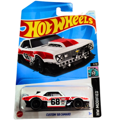 🚗 Hot Wheels Custom '68 Camaro – Die-Cast Muscle Car Toy for Kids (3+) | HW Modified Series