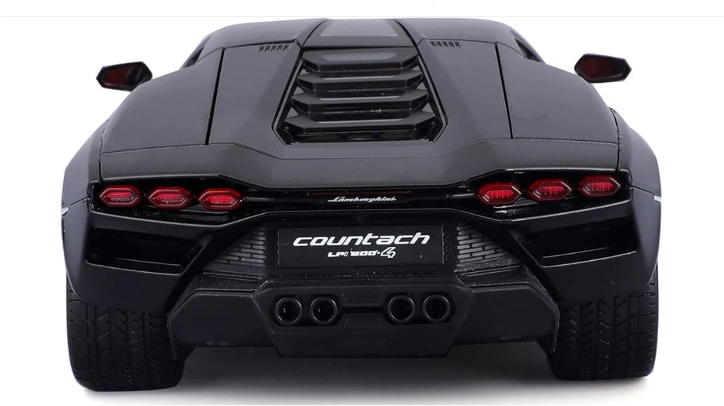 Maisto Lamborghini Countach LPI 800-4 (Black, 1:18 Scale) Model Car