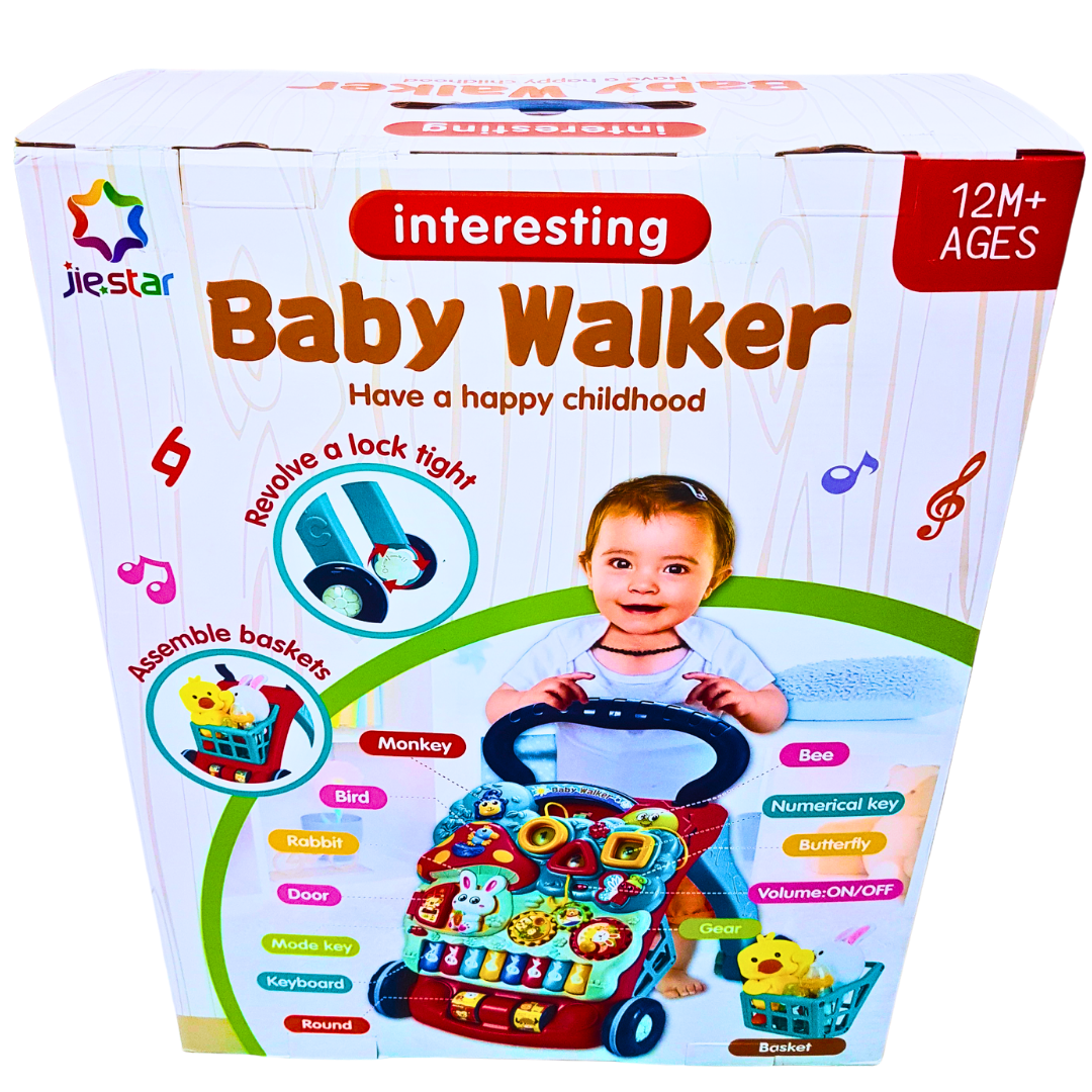 Musical Baby Walker with Fun Learning Activities for Toddlers - For Ages 12 Months+ | Music, Shape Sorting & More!Musical Baby Walker with Fun Learning Activities for Toddlers - For Ages 12 Months+ | Music, Shape Sorting & More! Secondary image