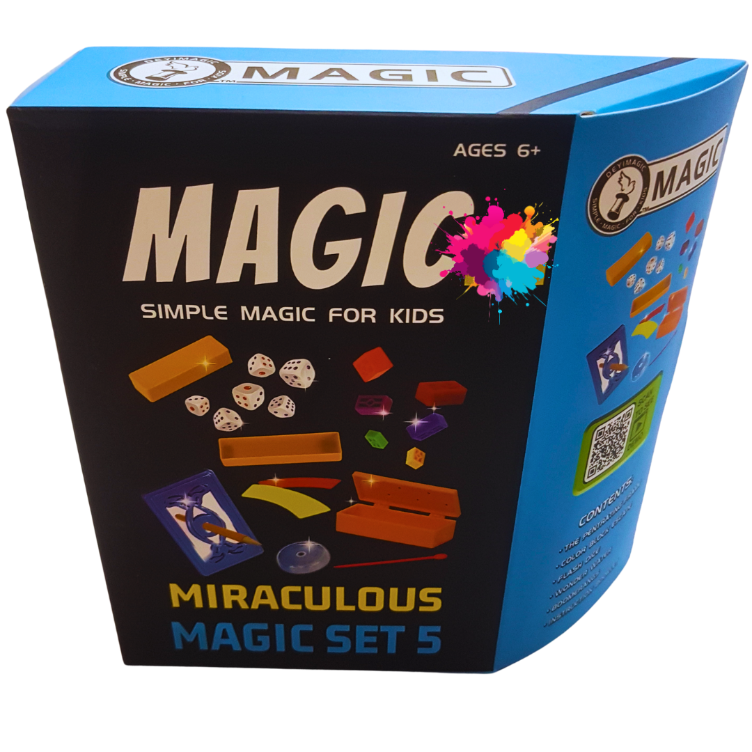 Miraculous Magic Set 5 for Kids - Beginner Magic Tricks for Ages 6+
