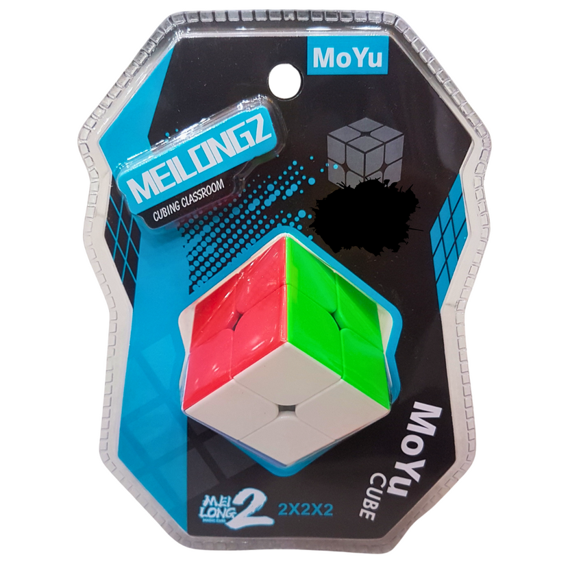 MoYu MeiLong 2x2x2 Speed Cube - Beginner-Friendly Puzzle for Cognitive Development Main image