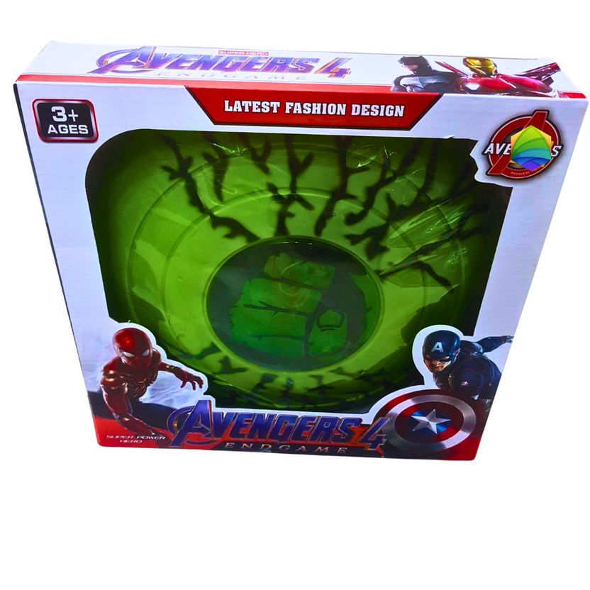 Hulk Smash Fist Toy – Avengers Endgame Superhero Hand Glove for Kids (Green Foam Roleplay Toy, Age 3+) Main image