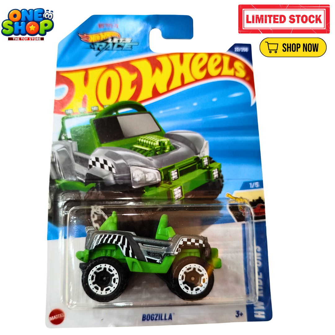 Hot Wheels Bogzilla Die-Cast Monster Jeep – HW Ride-Ons Off-Road Toy Car | Kids Monster Truck Pakistan