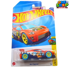 🔥 Hot Wheels MS-T Suzuka – HW Art Cars 6/10 | Bold Red Racer with Comic Graphics | Die-Cast Car for Kids & Collectors