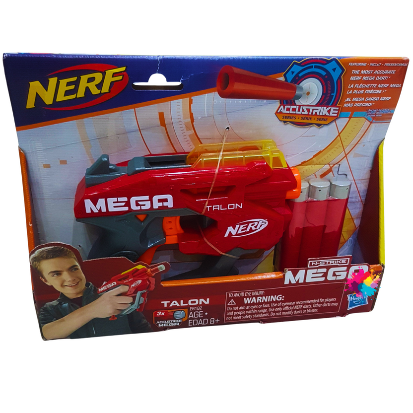 NERF N-Strike Mega Talon AccuStrike Blaster - Precision Dart Blaster for Kids 8+ Main image