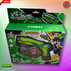 🔥 Supreme Top Combat Launcher Toy with Dazzling Lights – Fun Battle Spinning Game for Kids