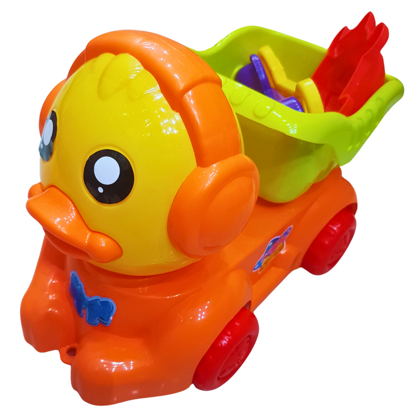 Colorful Duck Sand Toy Set - Creative Fun for Kids Main image