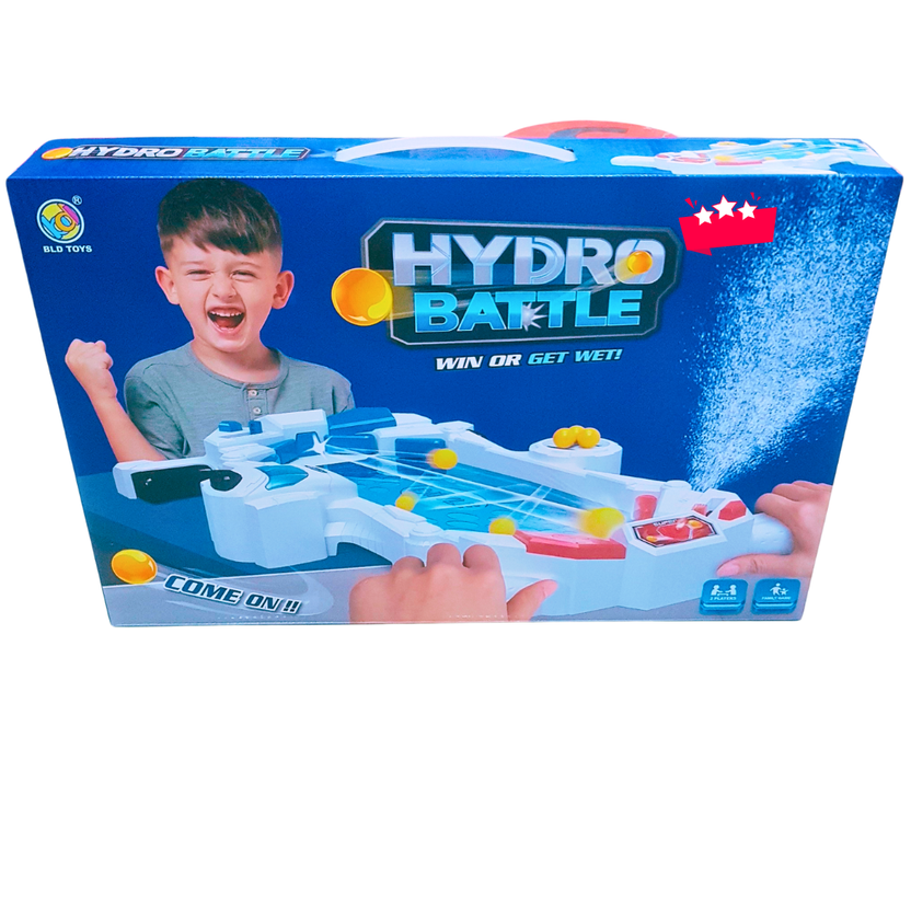💦 Hydro Battle Tabletop Water Game – 2-Player Ball Blasting Game | Win or Get Wet! | Action Toy for Kids Ages 6+ Main image
