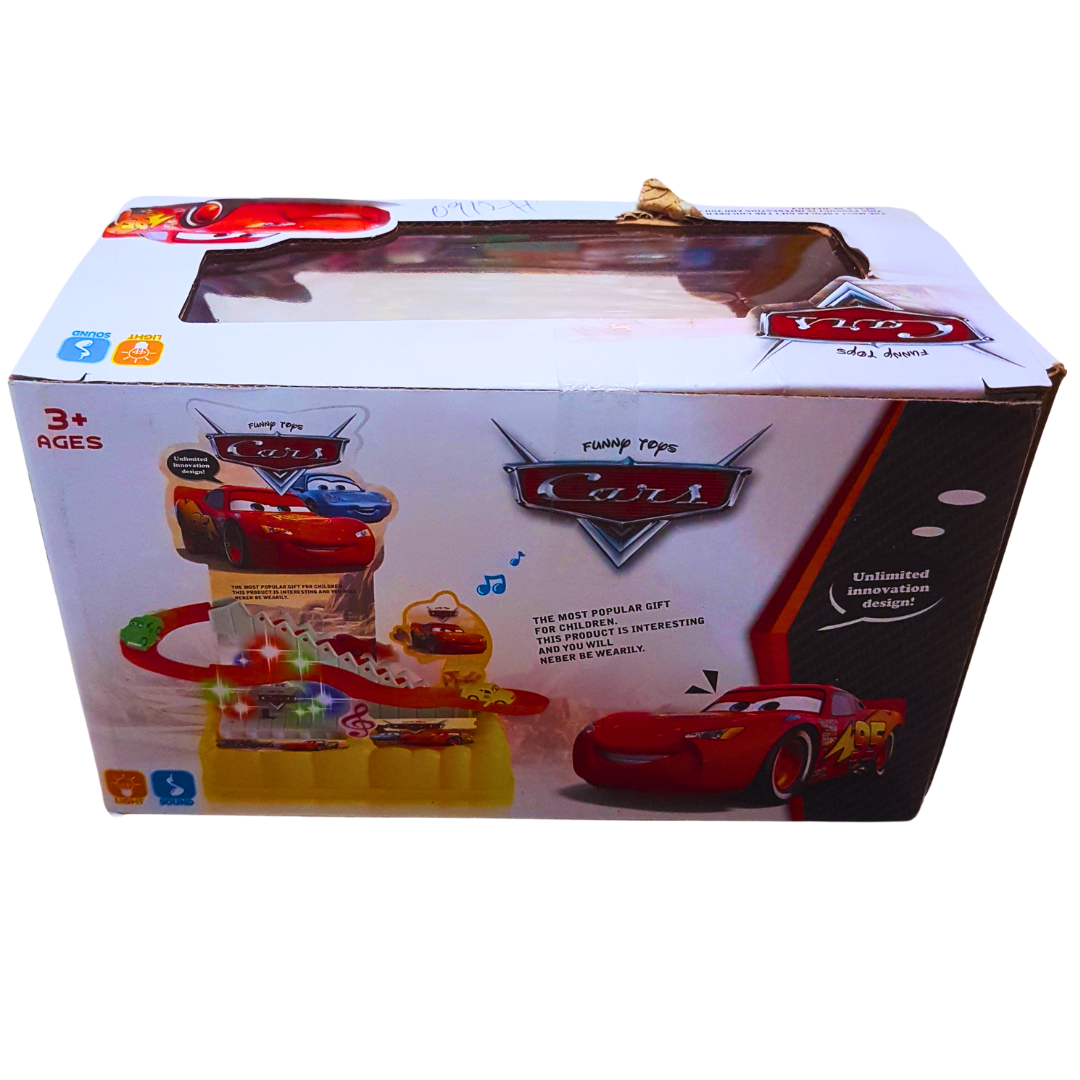 Lightning McQueen Car Track Play Set | Interactive Racing Track with Lights and Music for Kids - Ages 3+ Secondary image