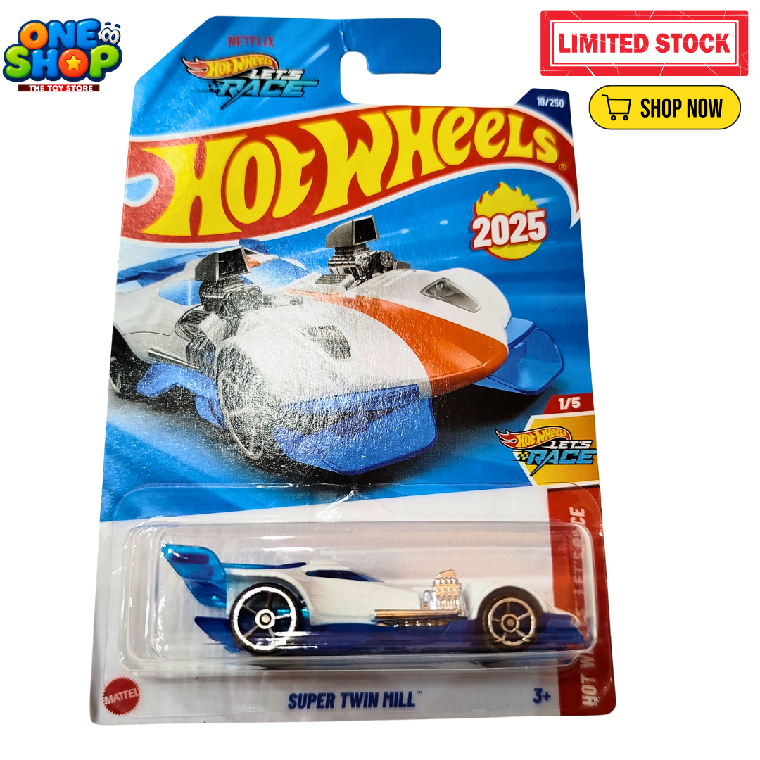 Hot Wheels Super Twin Mill Die-Cast Car 2025 – Netflix Let’s Race Edition | Kids Racing Toy Car Pakistan