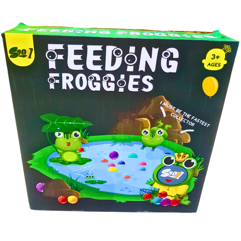Feeding Froggies Game | Fast-Paced Frog Collecting Challenge | Ages 3+ Main image