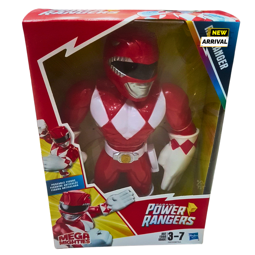 Power Rangers Red Ranger Mega Mighties Action Figure | Poseable Figure for Ages 3–7 | New Arrival Toy in Pakistan Main image