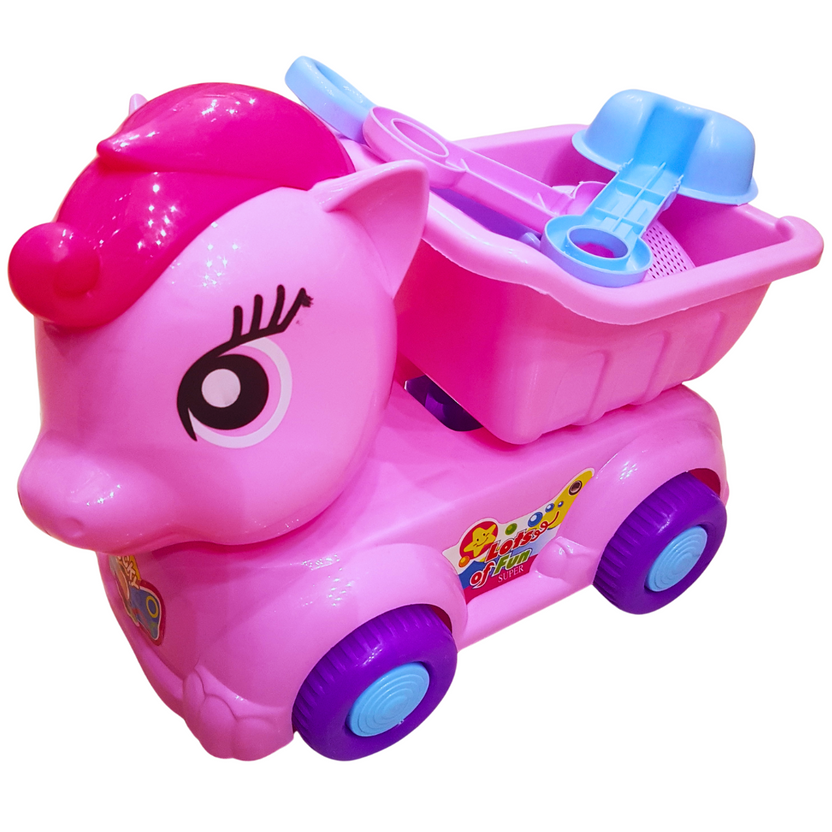 Pink Pony Sand Toy Set - Magical Beach Fun for Kids Main image